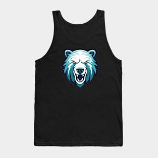 Polar Bear Vector Tank Top